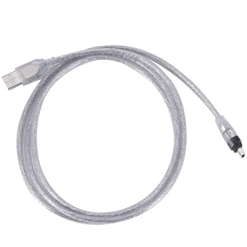 1.5 M USB, IEEE 1394 jungtis 4 Pin Firewire DV Adapterio Kabelį Konverteris, Skirtas PC Camera