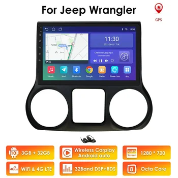 10.1 Colių Android Automobilio Multimedia Sistema Jeep Wrangler 2015 2016 Navigacija Radijo Autoradio Carplay 