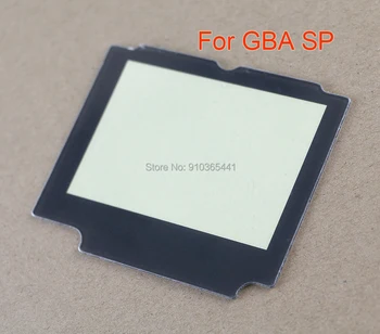 10vnt/daug Juodo Plastiko veidrodėlis, Skirtas Game Boy Advance SP Pakeitimo Ekrano Objektyvo apsaugos GBA SP Žaidimų Konsolė