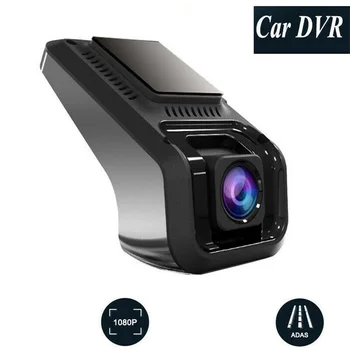 1x Universalus USB Automobilinis DVR Kamera 1080P ADAS Vaizdo įrašymo Aukštos raiškos Naktinio Matymo Brūkšnys Cam Parama TF 8G-32G MOV 30 k / s