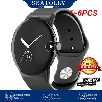 1~6PCS 20MM 22MM Dirželis Ticwatch 2020/ 3 GPS/E2/ Smart Watch Band Silikoniniai Dirželiai TicWatch E Tic Žiūrėti 2 C2
