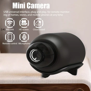 2.4 G Bevielio WiFi Smart Mini Vaizdo Stebėjimo X5 Kamera Signalizacijos Įrašyti 1080p Mini Balso Saugius Namus Kūdikio stebėjimo Sportas