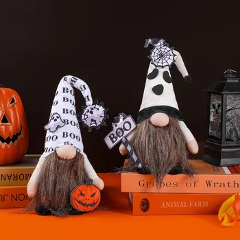35cm Didelis Halloween Beveidis Gnome Lėlės Moliūgų Voras Gpgb Vyras Lėlės Vaiduoklių Šventė Helovinas Šalis Dekoro Haunted House Rekvizitai