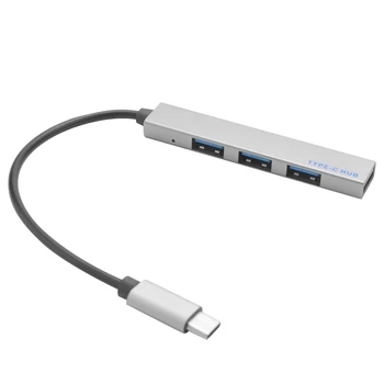 4 in 1 USB Hub Tipas-C USB-C Adapteris Su 4 USB 3.1 Uosto 