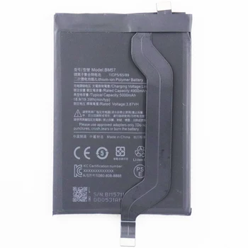 5000mAh BM57 Baterija Xiaomi Redmi 10 Pastaba 5G BM57 Mobiliojo Telefono Baterijas