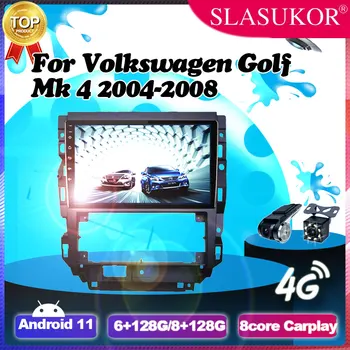 9 Colių DSP RDS Android 11 Radijas Stereo Volkswagen Golf Mk 4, 2004-2008 M. Rėmas Kabeliu Multimedijos Grotuvas 4G LTE, Wifi Auto