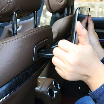 Android 12.0 Galinės Sėdynės Pramogų 2018-2019 Mercedes-Benz E200 WiFi 4K Jutiklinis Ekranas Vaizdo Paslėptas Laikiklis Pogalvių Monitorius