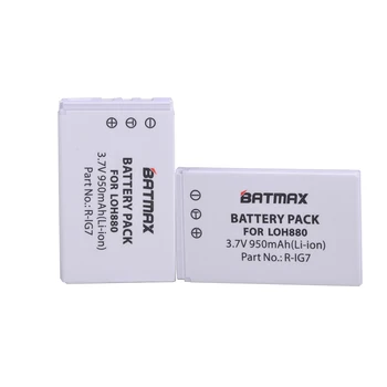 Batmax R-IG7 RIG7 Įkrovimo Baterija (akumuliatorius L ogitech Harmonijos Vienas, 900, 720, 850, 880, 885, 890 Pro, H880 Universalus Fotoaparatas