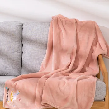 Biuro plauko antklodė vientisa spalva pietų pertrauka minkštas oro kondicionavimo sistema mesti sustorėjimas studentų kilimas 150x100cm meksikos antklodė