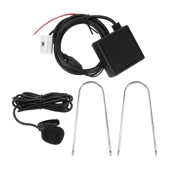 Bluetooth 5.0 AUX Kabelis Audio Adapteris su Mikrofonu Rankų Pakeitimo Peugeot 307 308 407 807