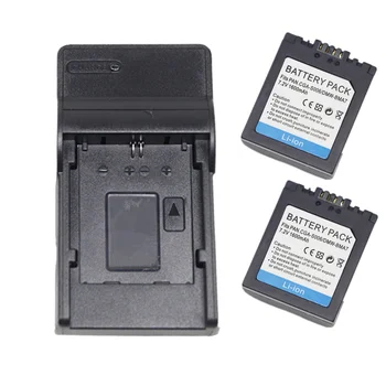 CGA-S006 Fotoaparato Baterijos arba USB Kroviklis Skirtas Panasonic NT-BMA7 Lumix DMC-FZ18 FZ28 FZ30 FZ35 FZ38 FZ50 FZ7 FZ8