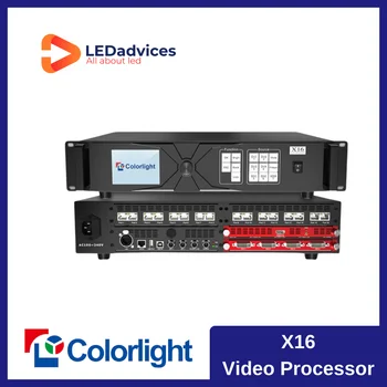 Colorlight X16 Vaizdo Procesorius All-in-One Profesionalus LED Ekranas Valdiklis Spalvotas Ekranas 4096×2160@60Hz X7 X8 X16 X20