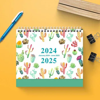 Darbotvarkės Organizatorius 2024 Stalo Kalendorius Raštinė Raštinės Reikmenys Kasdien Planuotojas Anglų Kalendorių 18 Mėnesių, Savaitės Tvarkaraštis