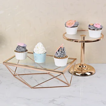 Europos stiliaus tortas stovi padėklai dekoratyviniai metalo torto padėklo desertas stendas namų puošybai mažas stendas