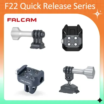 Falcam F22 Veiksmų Kamera, Greito Atlaisvinimo Sistema, Plokštės Kamuolį Galva Bazės Serijos Rinkinys, skirtas 