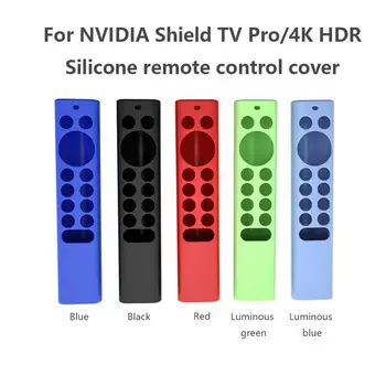 Home TV Nuotolinio Silikono Apsaugos Atveju Anti-rudenį Anti-slydimui atsparus smūgiams Minkštas Viršelis NVIDIA Shield TV /4K HDR Nuotolinio Valdymo