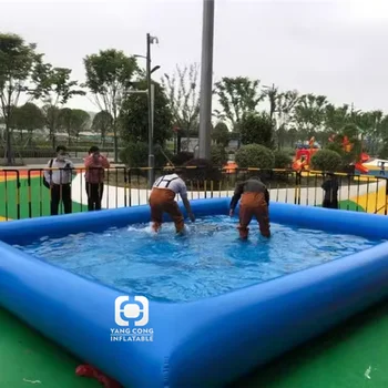 Individualų dydžio plūduriuojantis vaikų baseinas susprogdinti žvejybos baseinas pripučiamas plaukimo kieme