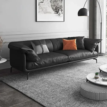 Italijos Minimalistinio Sofa-lova, Oro Šiuolaikinio Gyvenimo Kambario Prabangos Tingus Sofa-Lounge Grindų Šiaurės Moveis Para Casa Sodo Baldų Komplektai GM