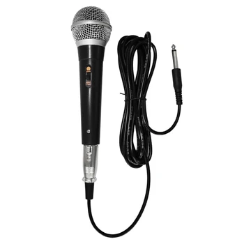 Karaoke Mikrofonas Nešiojamą Profesinės Laidinio Dinaminis Mikrofonas, Clear Voice Mic už Karaoke Vokalinės Muzikos Spektaklis