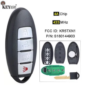 KEYECU 434MHz 4A Chip P/N: S180144903 FCC ID: KR5TXN1 Automobilio 