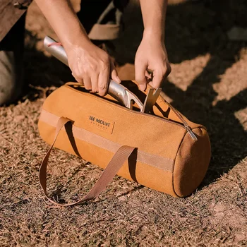 Lauko kempingas aksesuarų laikymo maišelis Palapinę vėjo virvę pagrindo nagų priemonė saugojimo krepšys Nešiojamų pagrindo nagų maišelį Cilindrų krepšys