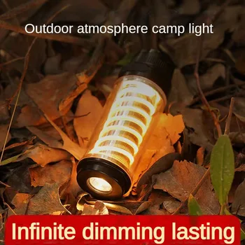 Lauko Kempingas Šviesos diodų (LED) Apšvietimo Nešiojamas Žibintuvėlis Daugiafunkcinis Kempingas Šviesos Beibang 
