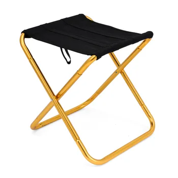Lauko nešiojamų aliuminio lydinio lankstymo išmatose kempingas ultra-light žvejybos kėdė traukinio grilis laisvalaikio kėdė