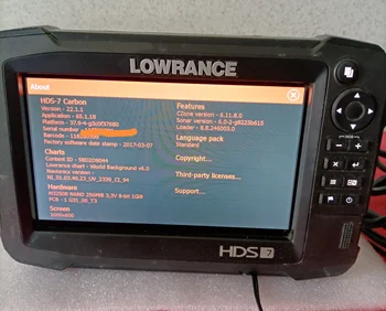 Lowrance HDS-7 Anglies GPS Fishfinder.7