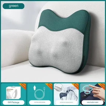 Masažo pagalvė, skirtas nugaros, kaklo ir pečių su šilumos / Elektros roller massager