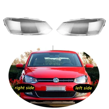 Naudoti Volkswagen VW Polo 2011-2013 Skaidrus Dangtelis priekinio Žibinto Lempos Atspalvis Priekinių Žibintų Korpuso Umbra Objektyvo korpuso
