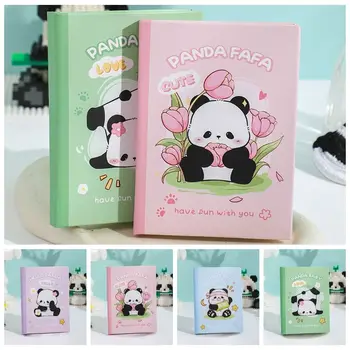 Nešiojamų Panda Modelio Memo Dienoraštis Planuotojas A7 Mini Pocket Sąsiuvinis Verslo Notepad Dienoraščio Sąsiuvinis Studentų Raštinės Reikmenys