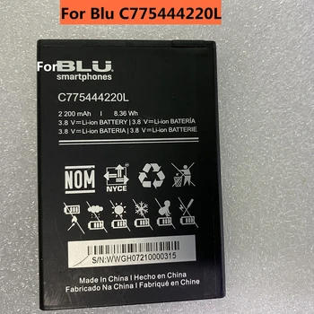 Originali Aukštos Kokybės Baterija Blu C775444220L 2200mAh Mobiliojo Telefono Batteria