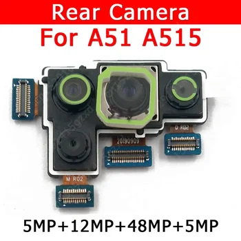 Originalus išoriniai Galinio vaizdo kamera, Skirta Samsung Galaxy A51 A515 Pagrindinis Modulis Mobiliųjų Telefonų Priedų Pakeitimo Atsarginės Dalys