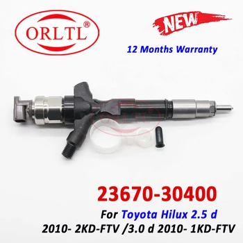 ORLTL 23670-0L090 23670-30400 DEGALŲ Įpurškimo Toyota Hilux 1KA/2KD Euro 4 Dyzelinis purkštukas (benzinas) 295050-0460 295050-0520 Aukštos Kokybės