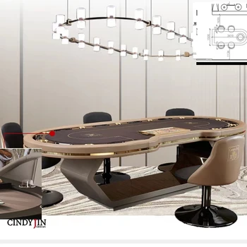 Pokerio stalą, stalo Konferencijos stalo Dvejopos paskirties chip lentelė Texas Hold 'em pokerio stalo