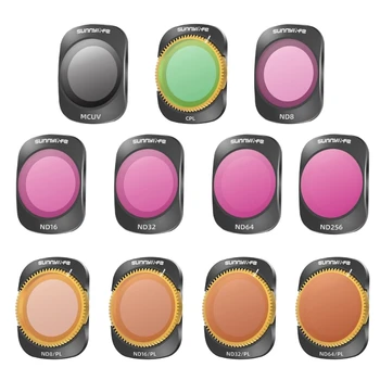 Poliarizaciniai filtrai Pocket3 Kamera Reguliuojamas Šviesos ir Pašalinti T5EE