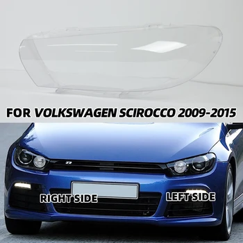 Priekinis žibintas Dangtelis VW Scirocco 2009-2015 M. Automobilio Žibintų Stiklai Padengti Skaidriu Umbra priekinis žibintas Padengti Shell Kaukė Objektyvas