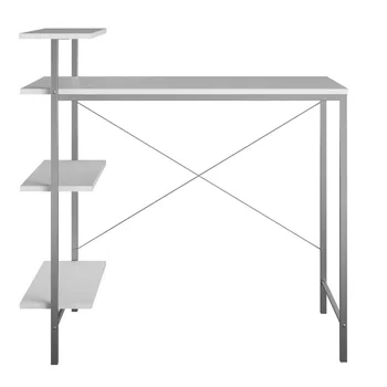 Ramsčių Pusėje Saugojimo Stalas - Balta biuro baldai, biuro stalas escritorios baltas stalas su stalčiais escritorios