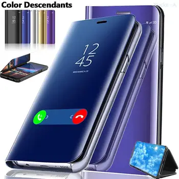 Samsung Galaxy A04 A04s M13 5G Atveju, Smart Veidrodis, Flip Odinis Telefono Dangtelis Sumsung A 04 04s M 13 Stovėti Knygos Apsaugoti Coque