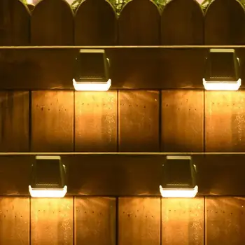 Saulės Sienų apšvietimo Lauko Vandeniui LED Smart Šviesos Kontrolės Sienos Lempos Saugumo Apšvietimas Gatvės, Sodo Tvoros, Laiptų Apdaila