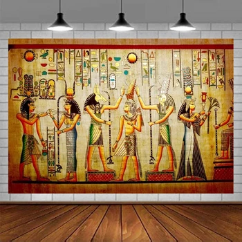 Senovės Egipto Fotografijos Fonas Hieroglifų Faraonas Freskos Tapybos Pergamentas, Kultūra, Religija Abstrakčios Fono Nuotrauka