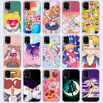 Soft Case For Samsung S10 S10E S20 S21 S8 S9 S11 S11E FE Lite Plius YS-4 Anime Sailor Moon