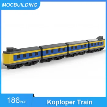 SS Blokai Koploper Traukinio Modelis Mini Masto 