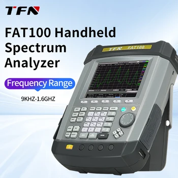 TFN FAT100 Spektro Analizatorius 9 khz-1,6 GHz Multi Dažnio Nešiojamą Aukšto Tikslumo Skaitmeninis radijo Spektro Analizatorius