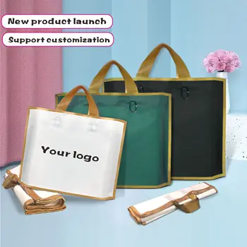 Tinkinti aukštos kokybės pirkinių rankena maišeliai, pakuotės Plastikinis maišelis su logotipu