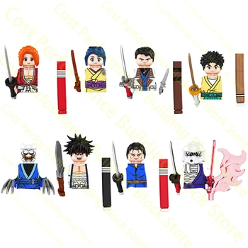 TP1003 Buliding Blokuoja Ronin Kenshin Anime Mini Kardas Širdies Veiklos Duomenys Asamblėjos Plytas, Vaikams, Žaislai, Kalėdų Dovanos