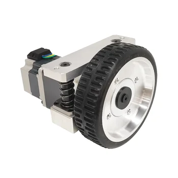 TZBOT 24v 300w BLDC vieną ratai guminiai rato agv robotas