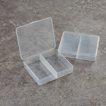 Universalūs Mini Plastikinių Papuošalų Laikymo Dėžutė Papuošalų Atminties atminties Kortelę, Tabletės, Tabletes Atsargų Dėžutę