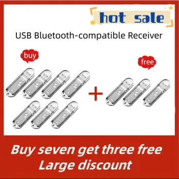 USB Bluetooth Adapteris 5.3 Belaidžio Garsiakalbio Garso Pelės Bluetooth Dongle USB Adapteris, Bluetooth 5.0 Imtuvas Siųstuvas