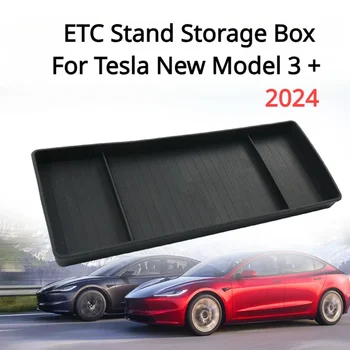 Už Tesla Naujas Modelis 3+ KT Laikiklis Laikymo Dėžutė TPE Skydelio talpinimo Padas 2024 Model3 Aukštaitijos Automobilių Reikmenys
